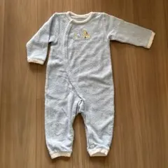 ファミリアBabygro 水色ロンパース 70-85