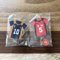ハイキュー ユニフォーム アクリルキーホルダー ガチャ