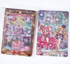 プリキュア キラキラカードグミ 2種
