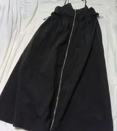 GRL ブラックロングキャミワンピース(最終お値下げ年内処分)