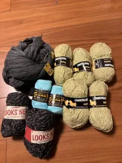 毛糸　毛糸セット　まとめ売り 10個　色々まとめ売り　(*ᴗ͈ˬᴗ͈)ꕤ*.゜