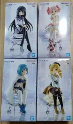 魔法少女まどか☆マギカ　フィギュア　４点セット