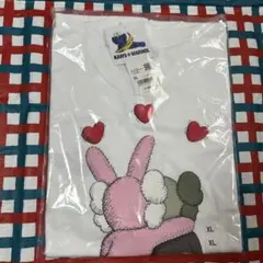 ユニクロ／KAWS + WARHOL Tシャツ XL ホワイト