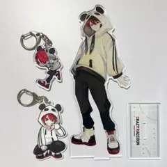 Crazy Raccoon rion アクリルスタンド アクリルキーホルダー