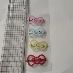 キティ キティちゃん カラフルリボンヘアピンセット 4個入り サンリオ