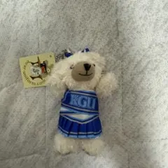 ※新品未使用【関西学院大学】チア クマ キーホルダー チアガール くま 熊