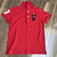 ⭐︎美品⭐︎ミキハウス 赤 ポロシャツ 130