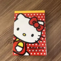 Hello Kitty メモ帳　平成レトロメモ帳
