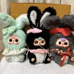 お値下げ　ベビスリー　ぬいぐるみ かわいいキラキラ目他　3体セット