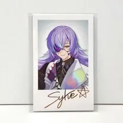 にじさんじ Dytica 星導ショウ デビュー チェキ カード サイン