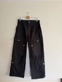 XLARGE ブラック カーゴパンツ　32inch