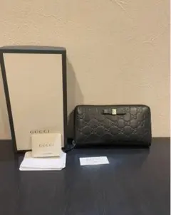 GUCCI グッチ ラウンドファスナー長財布