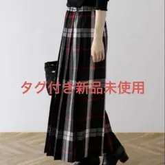 アーバンリサーチ サニーレーベル チェック プリーツ イージースカート
