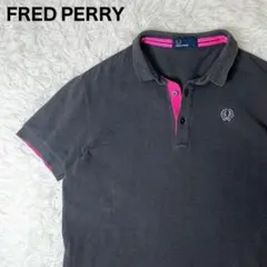 グレー ポロシャツ