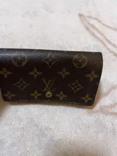 ルイヴィトン モノグラム ポルトモネ ビエ トレゾール 茶色 L字 財布