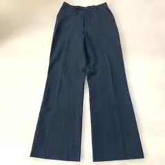 MICHEL KLEIN チャコールグレー　ワイドパンツ 40