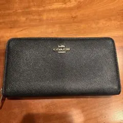COACH ブラック レザー 長財布