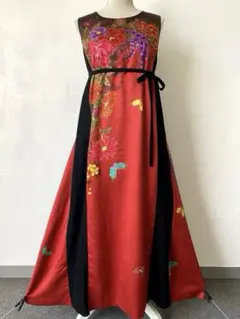 3352 着物　リメイク　ドレス　ワンピース