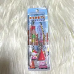 【激レア】夏季限定 夜店バージョン りんご飴 ハローキティ根付 ストラップ ハローキティ 夏限定 夜店バージョン りんご飴 ストラップ 未使用