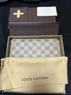 LOUIS VUITTON ダミエ アズール ジッピーウォレット