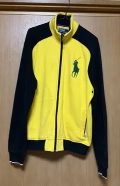 Polo Ralph Lauren 黄色 トラックジャケット ビッグポニー L