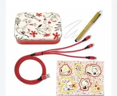 新品未使用★付録 2025年11月 おしゃれ手帖 キティ 豪華4点セット ④