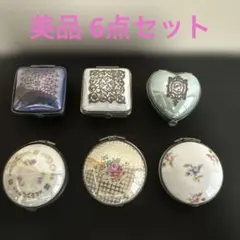 美品 アンティーク調 小物入れ 6点セットのサムネイル