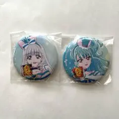 プリキュア　カップメシ　缶バッジ　わんだふるぷりきゅあ　キュアニャミー　リリアン