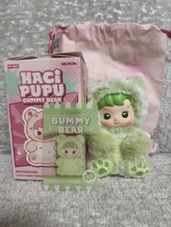 popmart hachipupu gummy bear グリーンアップル