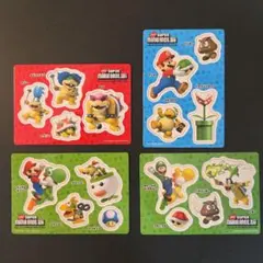 ニュースーパーマリオブラザーズ Wii マグネット 4枚のサムネイル