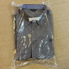 コムサイズム　長袖シャツ3点セット（グレー・ストライプ・青）