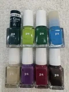 pa ネイルカラー 8色セット