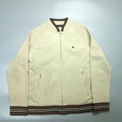 284バーバリーブラックレーベル ピーチスキン切替 ブルゾン メンズ 2