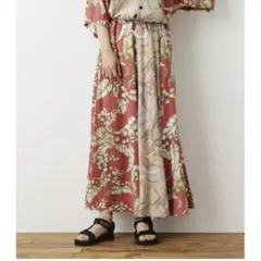 新品☆RODEO CROWNS WIDE BOWL ドッキングアロハスカート