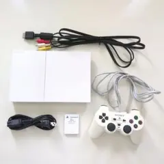 プレステ2 本体 薄型 ホワイト