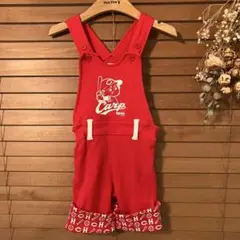 広島カープ カープ坊や 80cm 90cm オーバーオール カープ taitai