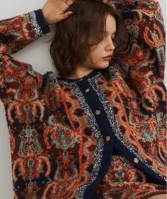 新品タグ付き⭐︎Unitageニットカーディガン unitage カーディガンの通販 by み's shop｜ラクマ