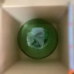 ガラス玉 置物