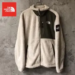 刺繍　ボア　メンズL ザノースフェイス　フリースジャケット