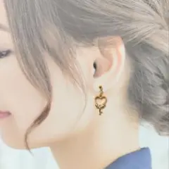 59.ハンドメイドアクセサリー ピアス イヤリング ノンホールピアス