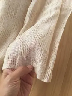 麻布　模様あり