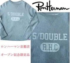 京都店限定品　ロンハーマン　RHC　X　S/DOUBLE　スウェット　シャツ