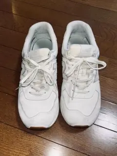 New Balance 574 ホワイト スニーカー