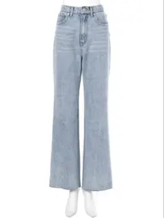 グレイル　フリンジデニムパンツ