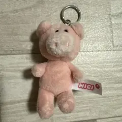 NICI ブタ キーホルダー ぬいぐるみ