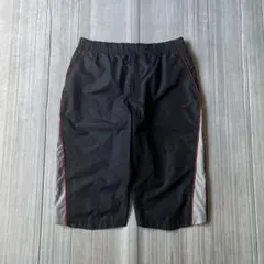 00s NIKE ナイロン クロップドパンツ テック 七分丈 ドローコード XL