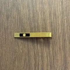 【dunhill】ダンヒル ネクタイピン タイピン ゴールド×ブラック ビジネス