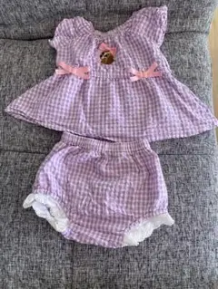 ベビー服 70㎝ わんわん物語　セットアップ　ディズニー　しまむら　レディ