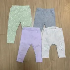 プティマイン　ズボン　4枚セット　80-90