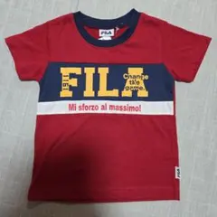FILA キッズ Tシャツ レッド 1911のサムネイル